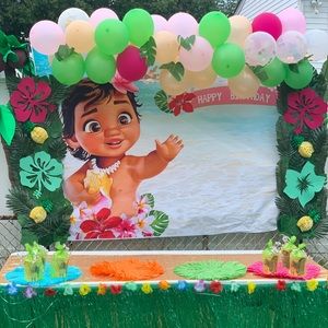 Baby Moana Back Drop
